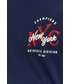 T-shirt - koszulka męska Produkt By Jack & Jones Produkt by Jack & Jones longsleeve bawełniany kolor granatowy z nadrukiem