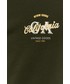 T-shirt - koszulka męska Produkt By Jack & Jones Produkt by Jack & Jones longsleeve bawełniany kolor zielony z nadrukiem