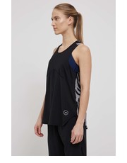 Bluzka Adidas by Stella McCartney top treningowy kolor czarny - Answear.com Adidas By Stella Mccartney