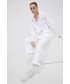 Spodnie Adidas By Stella Mccartney adidas by Stella McCartney spodnie dresowe HD0692 damskie kolor biały gładkie