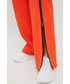 Spodnie Adidas By Stella Mccartney adidas by Stella McCartney spodnie dresowe H59285 damskie kolor pomarańczowy z nadrukiem