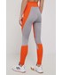 Legginsy Adidas By Stella Mccartney Adidas by Stella McCartney legginsy treningowe damskie kolor pomarańczowy wzorzyste
