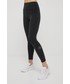 Legginsy Adidas By Stella Mccartney adidas by Stella McCartney legginsy treningowe damskie kolor czarny gładkie