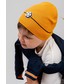 Czapka dziecięca Jamiks czapka dziecięca kolor pomarańczowy z cienkiej dzianiny