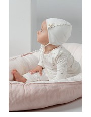 Czapka dziecięca czapka dziecięca kolor biały z cienkiej dzianiny - Answear.com Jamiks