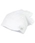Czapka dziecięca Jamiks czapka dziecięca kolor biały z cienkiej dzianiny bawełniana