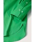 Koszula Mango koszula bawełniana Juanes damska kolor zielony relaxed z kołnierzykiem klasycznym