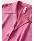 Koszula Mango koszula Sassa damska kolor różowy relaxed z kołnierzykiem klasycznym