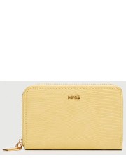Portfel portfel damski kolor żółty - Answear.com Mango