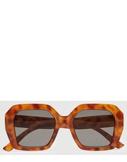 Okulary okulary przeciwsłoneczne Paula damskie kolor brązowy - Answear.com Mango