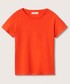 Bluzka Mango t-shirt bawełniany Situ3 kolor pomarańczowy