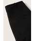 Spodnie Mango spodnie Boreal damskie kolor czarny proste high waist