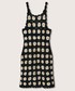 Sukienka Mango sukienka bawełniana Marga kolor czarny mini prosta