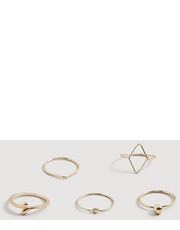 pierścionek - Pierścionki York (5 sztuk) 33070705 - Answear.com