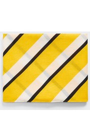 Szalik szal Gialo damski kolor żółty wzorzysty - Answear.com Mango
