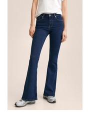 Jeansy jeansy Flare damskie high waist - Answear.com Mango