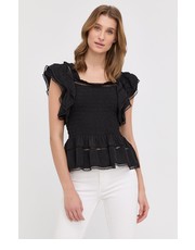 Bluzka bluzka damska kolor czarny gładka - Answear.com Silvian Heach