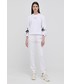 Spodnie Silvian Heach spodnie bawełniane damskie kolor biały gładkie