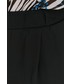 Spodnie Silvian Heach spodnie damskie kolor czarny proste high waist