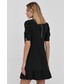 Sukienka Silvian Heach sukienka kolor czarny midi prosta