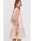 Sukienka Silvian Heach sukienka kolor różowy mini rozkloszowana