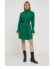 Sukienka sukienka kolor zielony mini rozkloszowana - Answear.com Silvian Heach