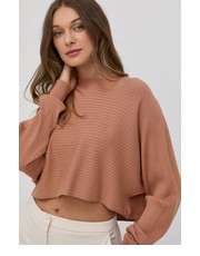 Sweter sweter damski kolor brązowy lekki - Answear.com Silvian Heach