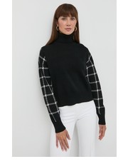 Sweter sweter damski kolor czarny z golfem - Answear.com Silvian Heach