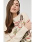 Sweter Silvian Heach sweter wełniany damski kolor beżowy lekki