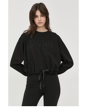 Bluza bluza bawełniana kolor czarny - Answear.com Silvian Heach