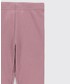 Legginsy Coccodrillo legginsy dziecięce kolor fioletowy gładkie
