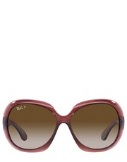 Okulary okulary przeciwsłoneczne damskie kolor brązowy - Answear.com Ray-Ban