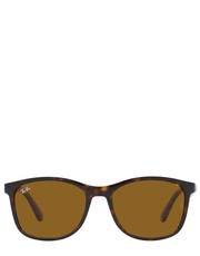 Okulary okulary przeciwsłoneczne męskie kolor brązowy - Answear.com Ray-Ban