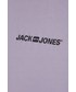Bluza męska Jack & Jones Bluza męska kolor fioletowy z nadrukiem