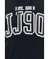Bluza męska Jack & Jones bluza męska kolor czarny z kapturem z nadrukiem
