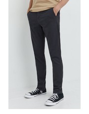 Spodnie męskie spodnie męskie kolor szary w fasonie chinos - Answear.com Jack & Jones