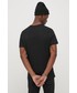 T-shirt - koszulka męska Jack & Jones t-shirt bawełniany kolor czarny z aplikacją