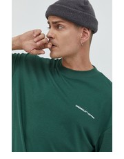 T-shirt - koszulka męska t-shirt bawełniany JORTYPECHEST kolor zielony z nadrukiem - Answear.com Jack & Jones
