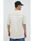 T-shirt - koszulka męska Jack & Jones t-shirt bawełniany JORTYPEBACK kolor beżowy z nadrukiem
