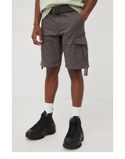Krótkie spodenki męskie szorty bawełniane męskie kolor szary - Answear.com Jack & Jones