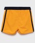 Spodnie Jack & Jones szorty kąpielowe dziecięce kolor pomarańczowy