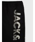 Spodnie Jack & Jones szorty kąpielowe dziecięce kolor czarny