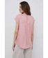 Bluzka Vero Moda bluzka damska kolor różowy gładka