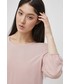 Bluzka Vero Moda Bluzka damska kolor różowy gładka