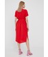 Sukienka Vero Moda sukienka kolor czerwony mini prosta