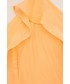 Sukienka Vero Moda sukienka kolor pomarańczowy maxi rozkloszowana