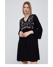 Sukienka sukienka kolor czarny mini rozkloszowana - Answear.com Vero Moda
