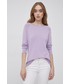 Sweter Vero Moda sweter damski kolor fioletowy lekki