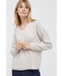 Sweter Vero Moda sweter damski kolor beżowy lekki