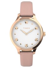 Zegarek damski zegarek TW2V23700 Peyton with Floral Markers damski kolor złoty - Answear.com Timex